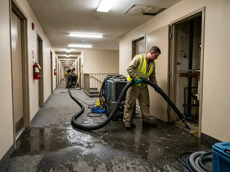 multi-unit-apartment-hallway-f-005 — frequently asked questions, Emergency Burst Pipe Water Extraction & Removal in Lynbrook…